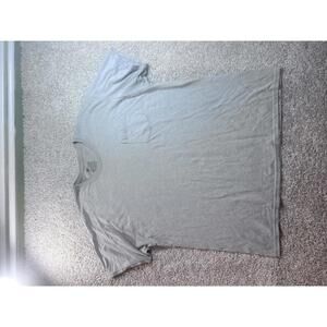 Hanes ComfortSoft Gray Pocket T-Shirt Size 2XL